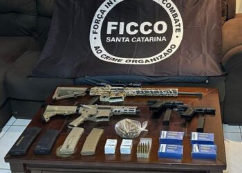 FICCO/SC apreende fuzil e prende suspeito de homicídio na fronteira do Paraguai