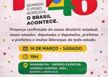 PT do Pará fará evento de comemoração dos seus 46 anos em Marabá para fortalecer o deputado Dirceu como pré-candidato majoritário do partido.