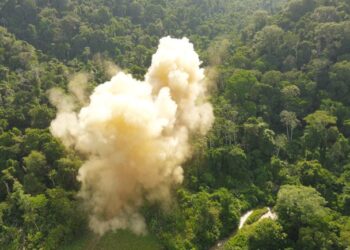 Operação Catrimani II interdita pista clandestina usada pelo garimpo na terra Yanomami