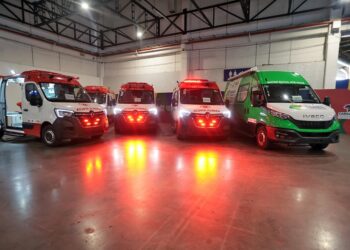Estado de São Paulo recebe equipamentos de saúde e ambulâncias do SAMU