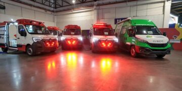 Estado de São Paulo recebe equipamentos de saúde e ambulâncias do SAMU