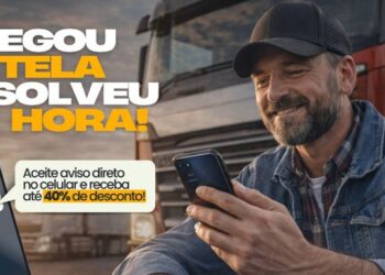 Transportadores podem pagar 40% menos em multas com notificação eletrônica da ANTT