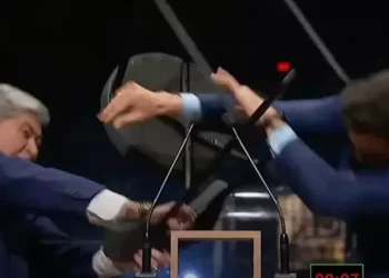 Acordo entre Marçal e Datena encerra processo por cadeirada em debate