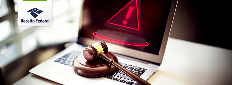 Receita Federal alerta sobre sites que simulam o leilão de mercadorias apreendidas