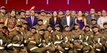 Governadora Hana Ghassan oficializa a maior promoção da história do Corpo de Bombeiros, para 580 militares