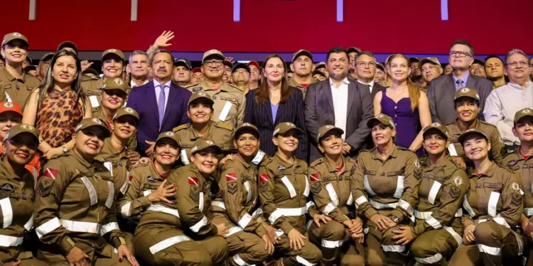 Governadora Hana Ghassan oficializa a maior promoção da história do Corpo de Bombeiros, para 580 militares