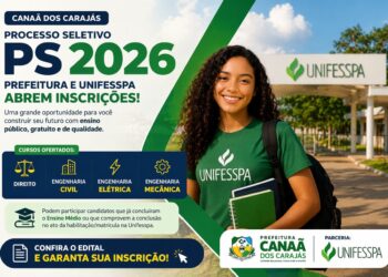 Prefeitura de Canaã e Unifesspa abrem inscrições para novos cursos de graduação