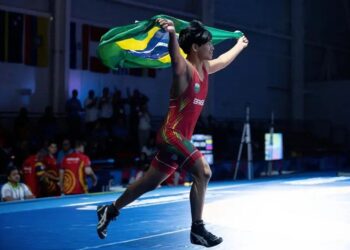 Indígena e com Bolsa Atleta, lutador Lavozier Marubo conquista ouro no Panamá 2026