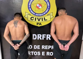 Investigados por latrocínio são presos pela Polícia Civil, em Belém