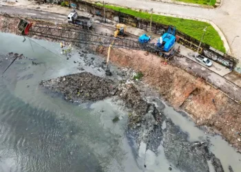 Governo do Pará realiza dragagem do Canal São Joaquim, em Belém