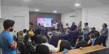 Forças de segurança são acionadas pelo prefeito Aurélio Goiano em favor dos comerciantes.