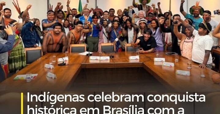 Após mobilização histórica em Brasília, povos indígenas do sudeste do Pará conquistam criação do DSEI Carajás em Marabá, além de Santarém.