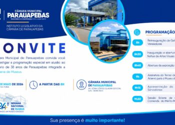 Câmara de Parauapebas promove programação especial pelos 38 anos do município