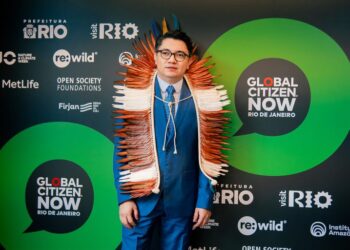 ‘Crise climática é discussão sobre democracia’, afirma Eloy Terena em conferência internacional no Rio