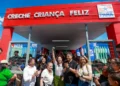 Governadora Hana Ghassan entrega creche e benefícios do “Bora Estudar” a Curralinho