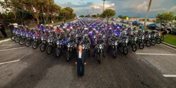 Governadora Hana Ghassan renova frota de veículos e entrega 6 mil novos coletes à Polícia Militar