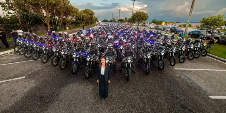 Governadora Hana Ghassan renova frota de veículos e entrega 6 mil novos coletes à Polícia Militar