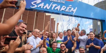 Governadora Hana Ghassan entrega Usina da Paz de Santarém