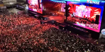 ’Vem Louvar Pará’ reúne 80 mil na primeira noite de shows em Belém