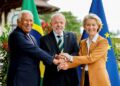 Lula debate comércio com presidentes da Comissão Europeia e do Conselho Europeu