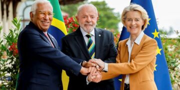 Lula debate comércio com presidentes da Comissão Europeia e do Conselho Europeu