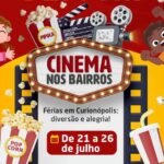 Curionópolis terá semana de cinema gratuito nos bairros durante as férias